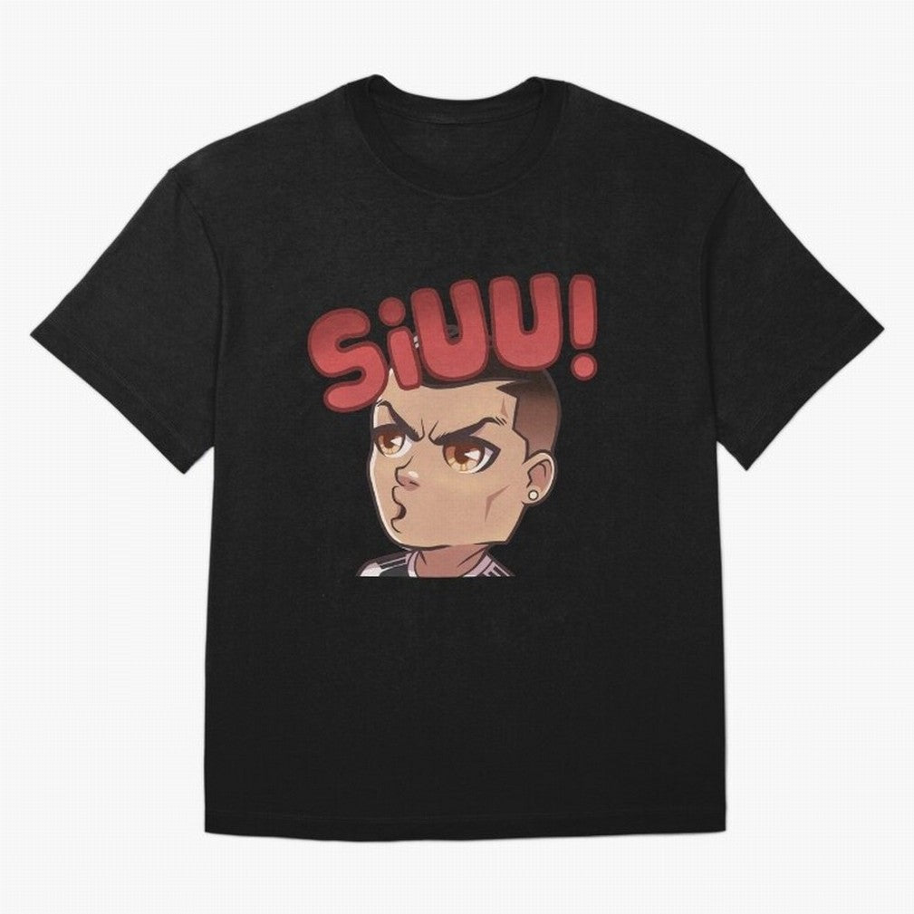 Cristiano Ronaldo Siuuu Oversized T-Shirt Feel the Heartbeat of Global Football Passion for FIFA World Cup 2026 USA Canada Mexico, Made for Mbappe and Neymar, France, Goal Celebration Energy, Supporter Heritage, Football Icons and Worldwide