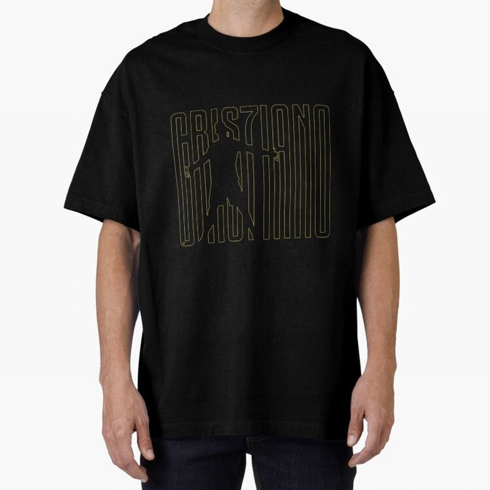 Maglia Cristiano Ronaldo Oversized T-Shirt Discover Global Football Passion for FIFA World Cup 2026 USA Canada Mexico, Connected to Messi, France, Football History, Final Match Energy, Crowd Noise and Once in a Lifetime Moments; Made for Collectors