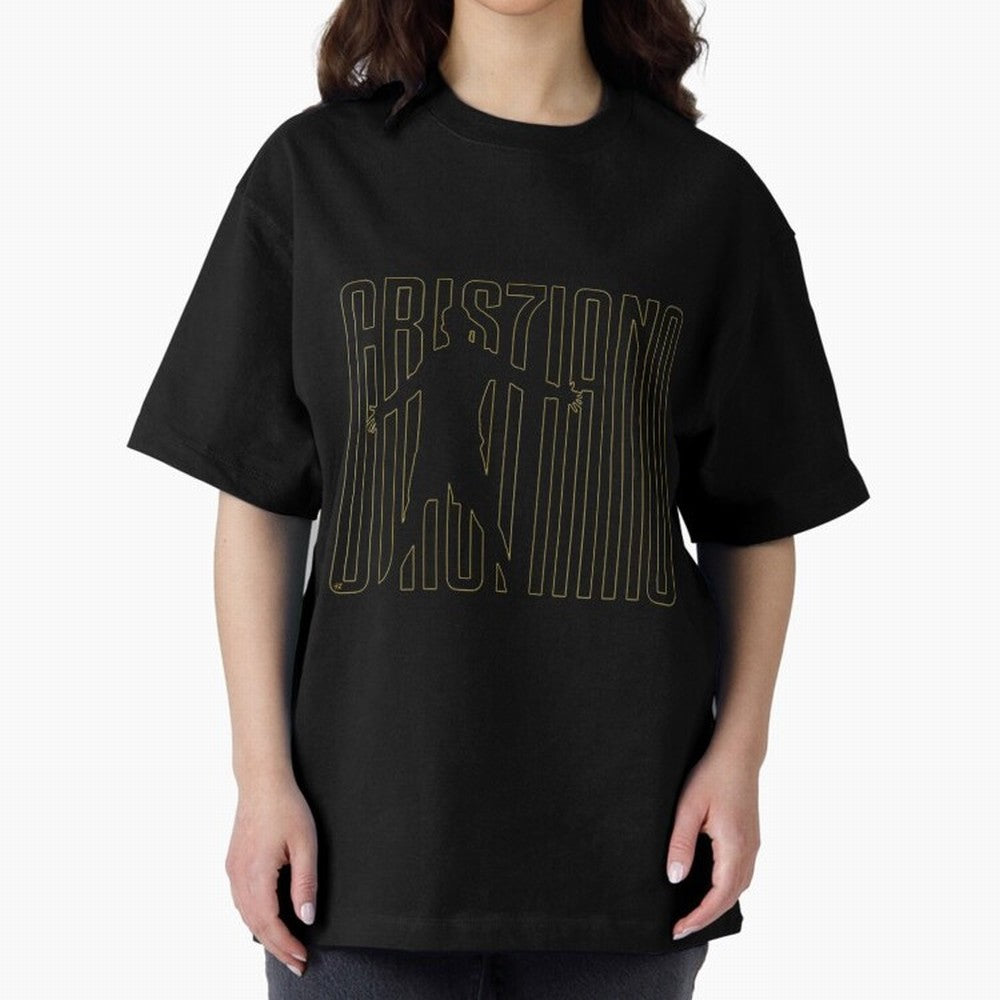 Maglia Cristiano Ronaldo Oversized T-Shirt Discover Global Football Passion for FIFA World Cup 2026 USA Canada Mexico, Connected to Messi, France, Football History, Final Match Energy, Crowd Noise and Once in a Lifetime Moments; Made for Collectors