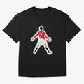 Art Cristiano Ronaldo Oversized T-Shirt Cheer through Every Moment of the FIFA World Cup 2026 USA Canada Mexico Journey through Neymar Highlights, Portugal, Spain and Germany Pride, Retro Football Energy, Iconic Rivalries, Trophy Chase Drama and