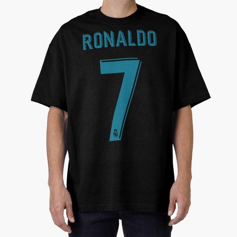Cristiano Ronaldo 2018 Oversized T-Shirt Celebrate FIFA World Cup 2026 Group Stage Spirit, Centered on Netherlands, Messi and Cristiano Ronaldo, Classic Soccer Heritage, Championship Pressure, Fan Loyalty and International Pride; Ideal for Fans Who