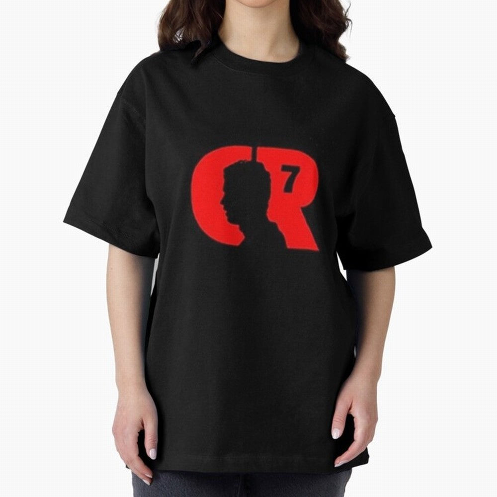 Cristiano Ronaldo CR7 Manchester United Portugal siu siuu siuu siuuu Oversized T-Shirt Step into Global Football Passion for FIFA World Cup 2026 USA Canada Mexico, Made for Mbappe and Neymar, Spain and Netherlands, Supporter Pride, Iconic