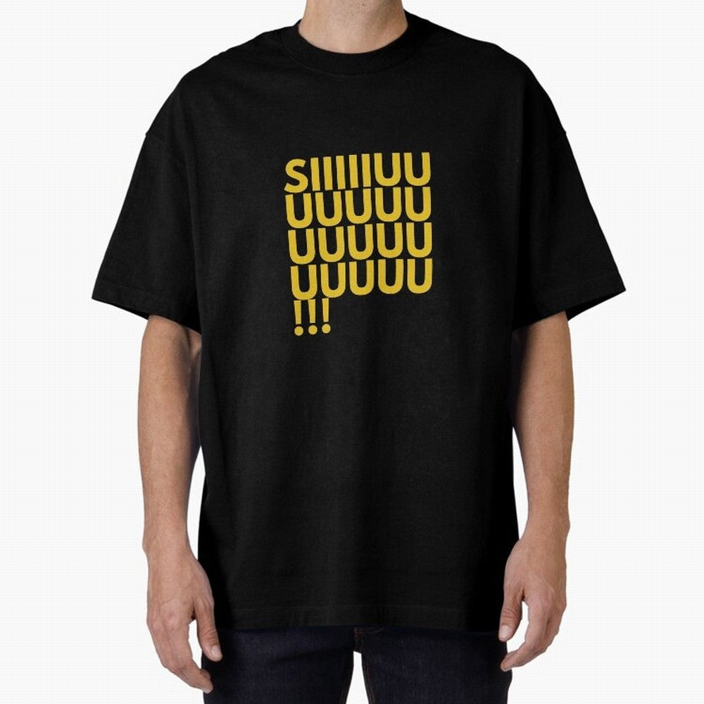 Cristiano Ronaldo Siuuu Oversized T-Shirt Share Global Football Passion for FIFA World Cup 2026 USA Canada Mexico, Made for Neymar, Haaland and Cristiano Ronaldo, France, Soccer Culture, Superstar Moments, National Team Dreams and Competitive Fire;