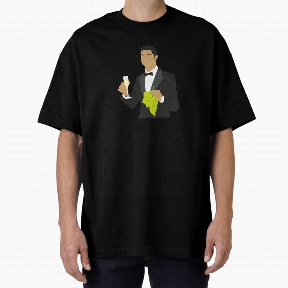 Cristiano Ronaldo living his best life Oversized T-Shirt Stand with the FIFA World Cup 2026 USA Canada Mexico Journey through CR7 and Messi Highlights, Portugal Pride, Soccer Culture, Superstar Moments, National Team Dreams and Competitive Fire;