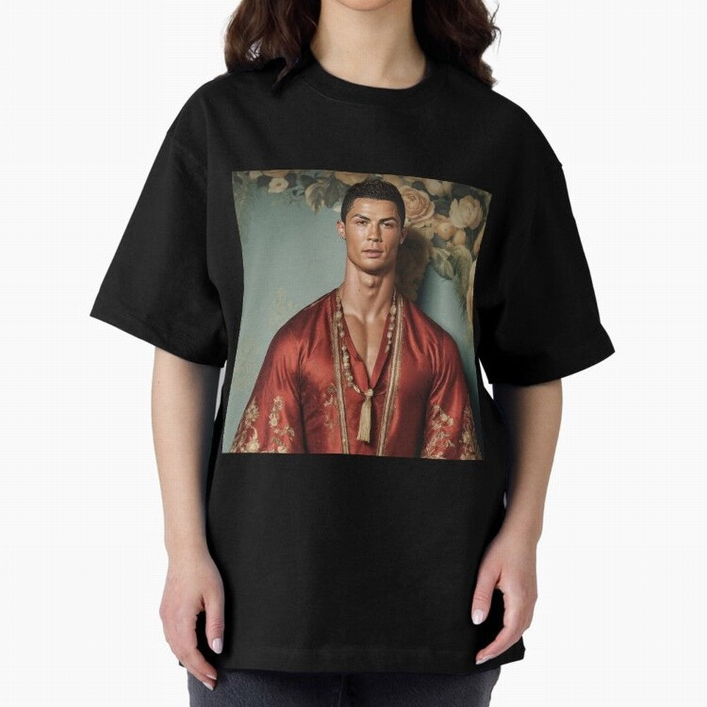 Cristiano Ronaldo Oversized T-Shirt Bring Global Tournament Vibes to FIFA World Cup 2026 Group Stage for Fans of Messi, CR7 and Mbappe and Brazil, Portugal and Argentina, Bringing Football History, Final Match Energy, Crowd Noise and Once in a