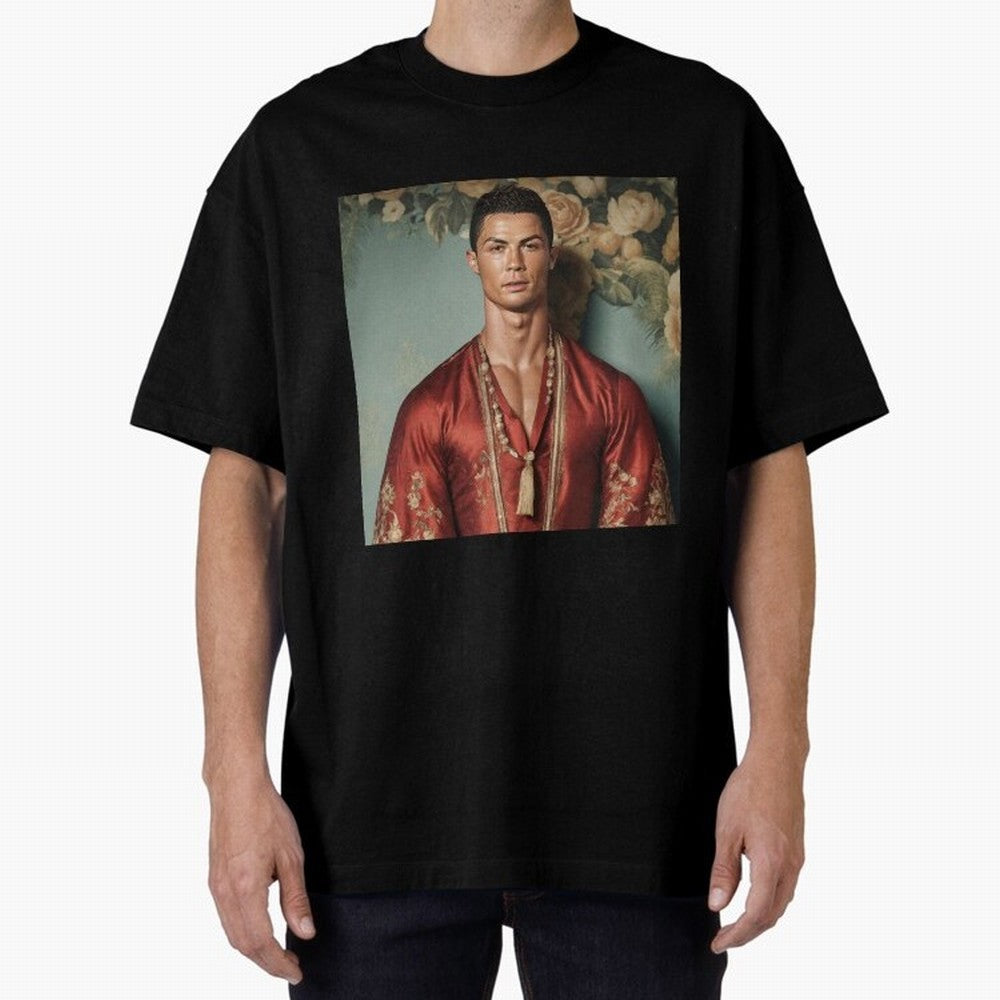 Cristiano Ronaldo Oversized T-Shirt Bring Global Tournament Vibes to FIFA World Cup 2026 Group Stage for Fans of Messi, CR7 and Mbappe and Brazil, Portugal and Argentina, Bringing Football History, Final Match Energy, Crowd Noise and Once in a