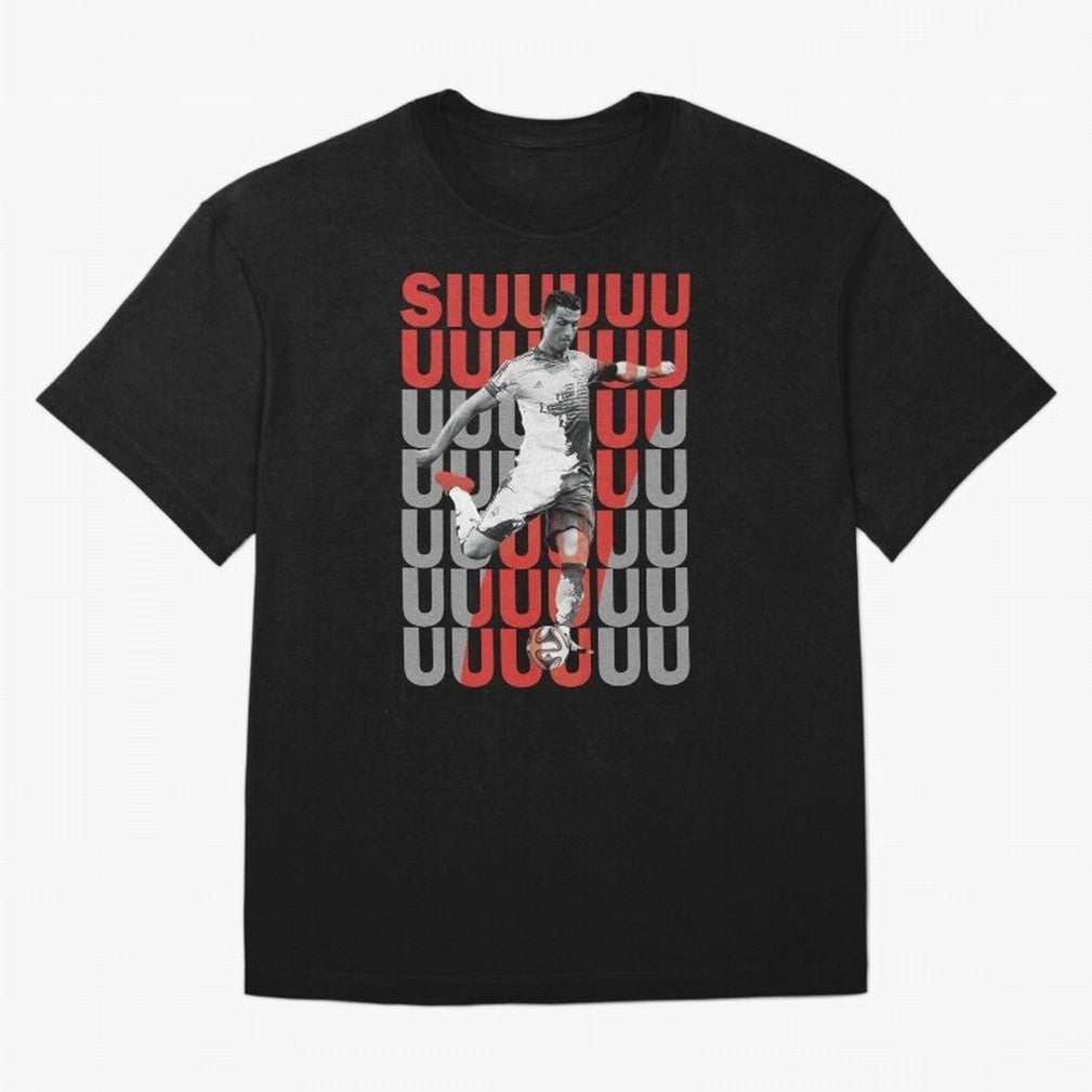 Siuuuuuu Cristiano Ronaldo Oversized T-Shirt Celebrate Unforgettable Nights in FIFA World Cup 2026 USA Canada Mexico Connected to Cristiano Ronaldo, Brazil Energy, Fan Favorite Moments, National Team Passion, Big Match Drama and Soccer History;