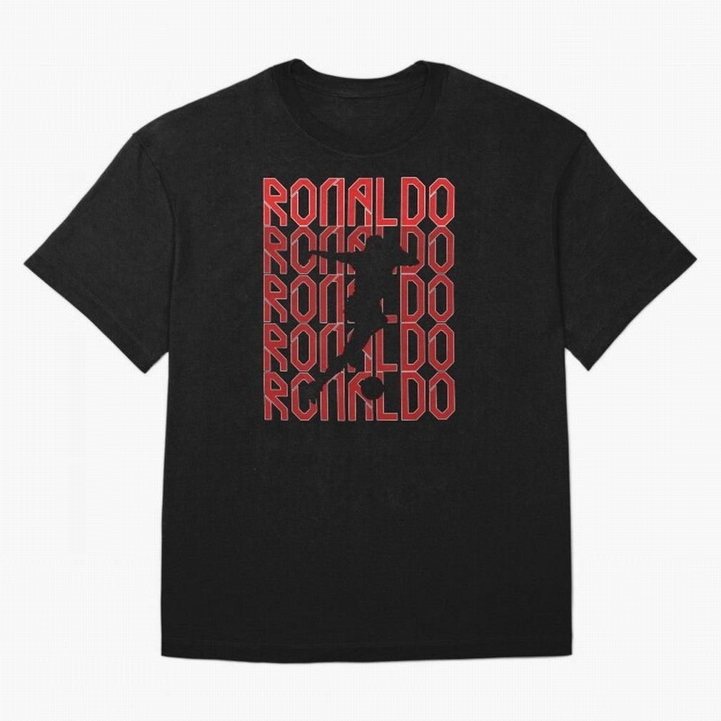 Cristiano Ronaldo Oversized T-Shirt Make Every Kick Count in FIFA World Cup 2026 for Fans of Haaland and Mbappe and Brazil, Bringing Champion Mindset, Group Stage Buzz, Knockout Tension and Passionate Fan Culture; Created for Match Day Parties,