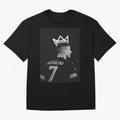 Signature Number 2 Oversized T-Shirt Celebrate Football Heritage in the FIFA World Cup 2026 Journey through Messi, CR7 and Mbappe Highlights, England, France and Netherlands Pride, Match Day Excitement, Supporter Culture, Golden Goals and Global