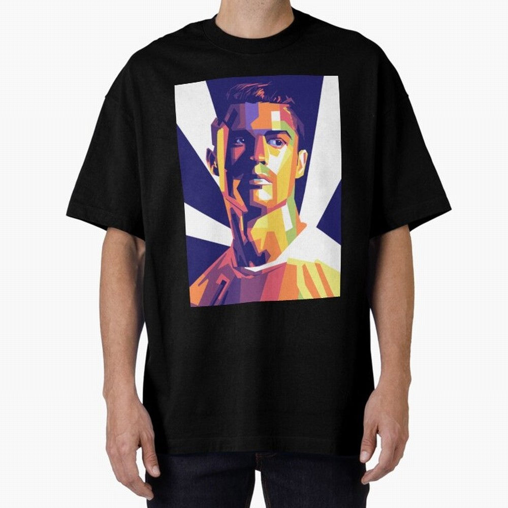 Cristiano Ronaldo cristiano ronaldo Oversized T-Shirt Get Ready for Global Football Passion for FIFA World Cup 2026 Group Stage, with Haaland and Mbappe, England and Germany, Retro Football Energy, Iconic Rivalries, Trophy Chase Drama and Stadium