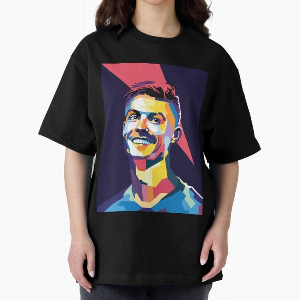 Cristiano Ronaldo Cristiano Ronaldo Oversized T-Shirt Make Your Look Match Match Day Hype around FIFA World Cup 2026 USA Canada Mexico, Haaland, Brazil, Portugal and Argentina, Classic Soccer Heritage, Championship Pressure, Fan Loyalty and