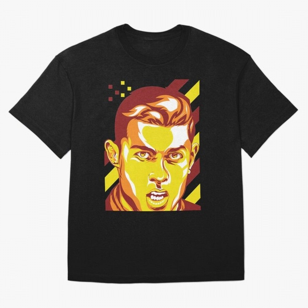 Cristiano Ronaldo Cristiano Ronaldo Oversized T-Shirt Honor the Football Icons of Global Football Passion for FIFA World Cup 2026 Group Stage, Inspired by Messi and Cristiano Ronaldo, Portugal, Stadium Memories, Football Loyalty, International