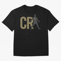 CR7 - Cristiano Ronaldo Oversized T-Shirt Make Every Kick Count in Global Football Passion for FIFA World Cup 2026, Centered on Cristiano Ronaldo, Portugal, Spain and Germany, Football Festival Excitement, Trophy Ambitions, Country Rivalries and