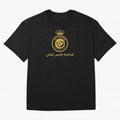 Al-Nassr Football Club - Oversized T-Shirt Embrace Global Football Passion for FIFA World Cup 2026 Group Stage, Made for Haaland and Mbappe, Spain, Supporter Pride, Iconic Celebrations, Legendary Names and Global Match Day Energy; Ideal for