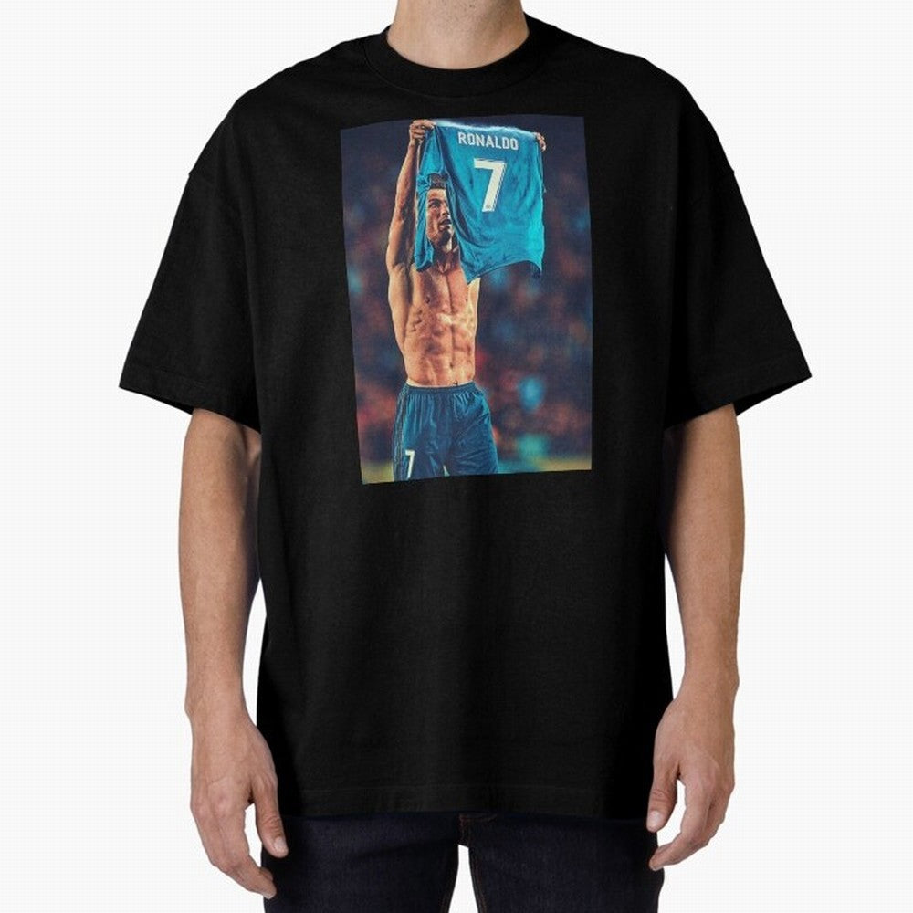 Cristiano Ronaldo Siu Goat,Ronaldo Gifts, Ronaldo Best Selling , Ronaldo Top Items Oversized T-Shirt Bring Champion Energy into Global Football Passion for FIFA World Cup 2026 USA Canada Mexico, Capturing Neymar, Portugal, Football History, Final