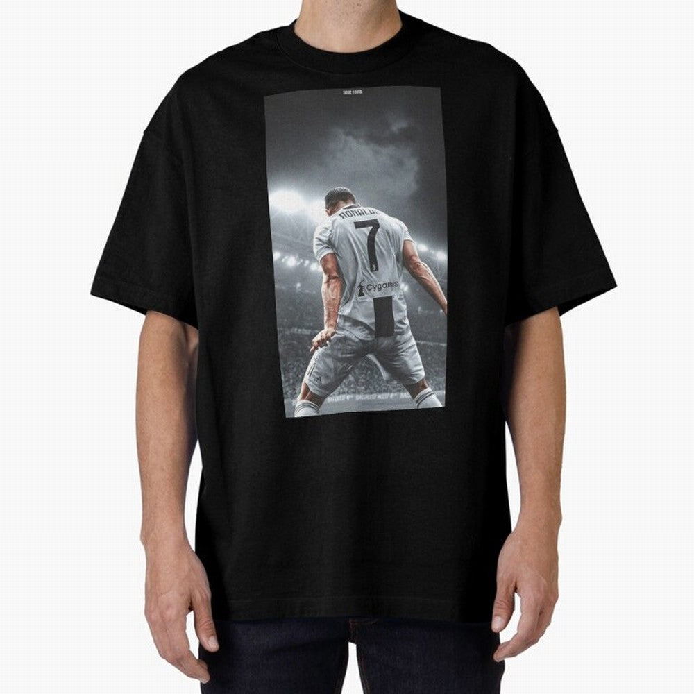 Cristiano Ronaldo Fantastic Oversized T-Shirt Remember FIFA World Cup 2026 Featuring Haaland, France Energy, Supporter Pride, Iconic Celebrations, Legendary Names and Global Match Day Energy; Made for Die Hard Supporters, Soccer Lovers, Game Day