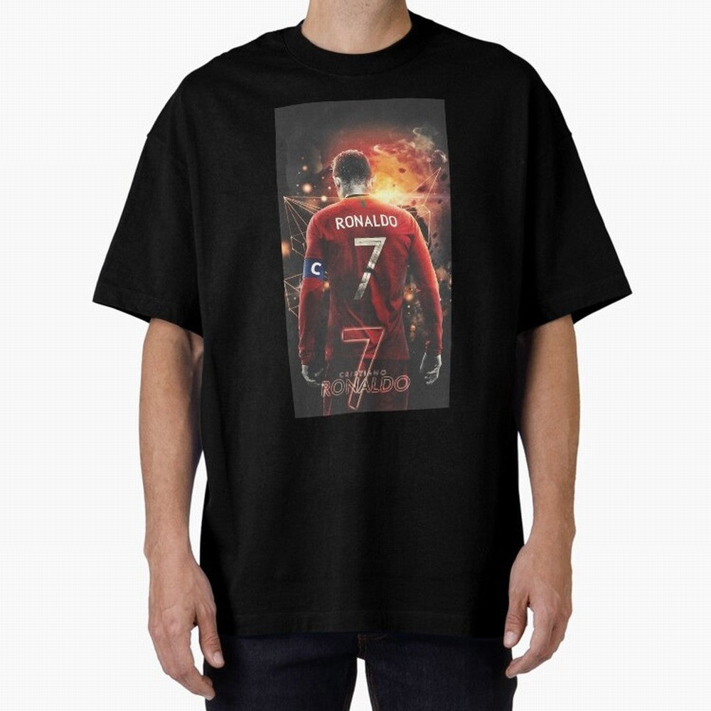 At Back Oversized T-Shirt Fuel Match Day Hype around FIFA World Cup 2026 Group Stage, Mbappe, France and Portugal, Game Day Rituals, Football Legends, Country Pride and the Road to the Final; Perfect for Supporters Who Want Bold Football Energy,
