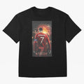 At Back Oversized T-Shirt Fuel Match Day Hype around FIFA World Cup 2026 Group Stage, Mbappe, France and Portugal, Game Day Rituals, Football Legends, Country Pride and the Road to the Final; Perfect for Supporters Who Want Bold Football Energy,