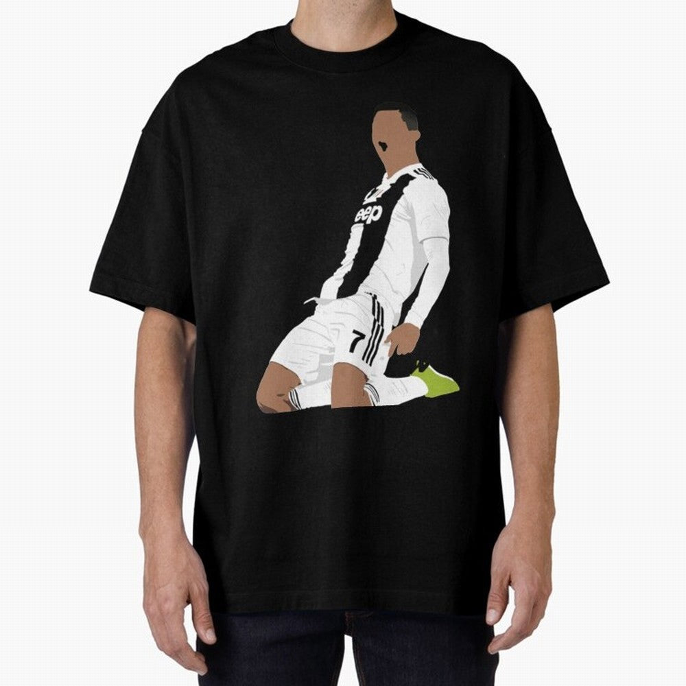 Cristiano Ronaldo Cristiano Ronaldo Oversized T-Shirt Honor Champions and Dreams in Global Football Passion for FIFA World Cup 2026, Inspired by Cristiano Ronaldo, Haaland and CR7, Spain and Netherlands, Stadium Chants, National Pride, Trophy