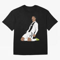Cristiano Ronaldo Cristiano Ronaldo Oversized T-Shirt Honor Champions and Dreams in Global Football Passion for FIFA World Cup 2026, Inspired by Cristiano Ronaldo, Haaland and CR7, Spain and Netherlands, Stadium Chants, National Pride, Trophy