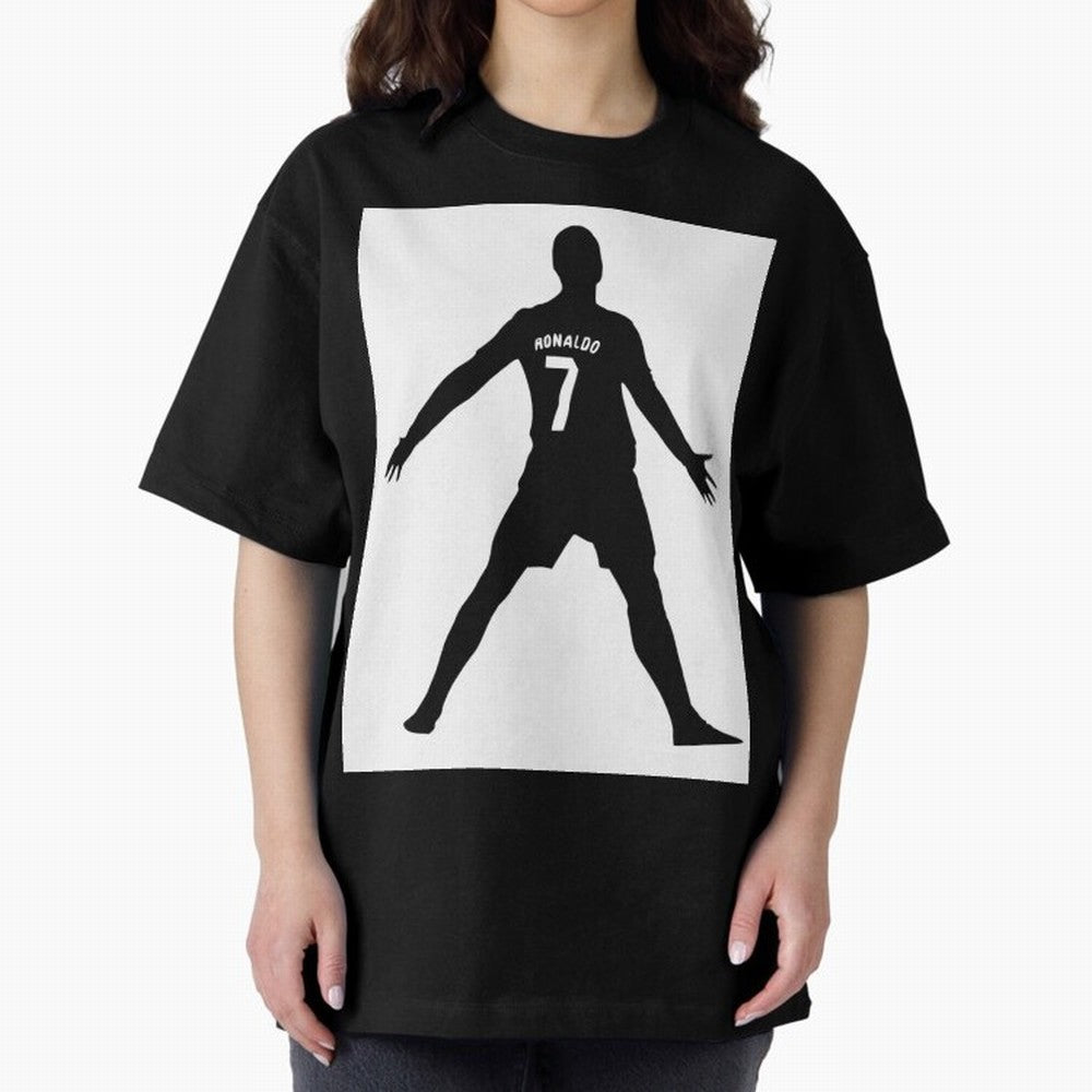 Cristiano Ronaldo #7108 Oversized T-Shirt Bring a Vintage Feel to FIFA World Cup 2026 for Fans of Neymar, Haaland and Cristiano Ronaldo and Portugal, Spain and Germany, Bringing Stadium Chants, National Pride, Trophy Dreams and Unforgettable