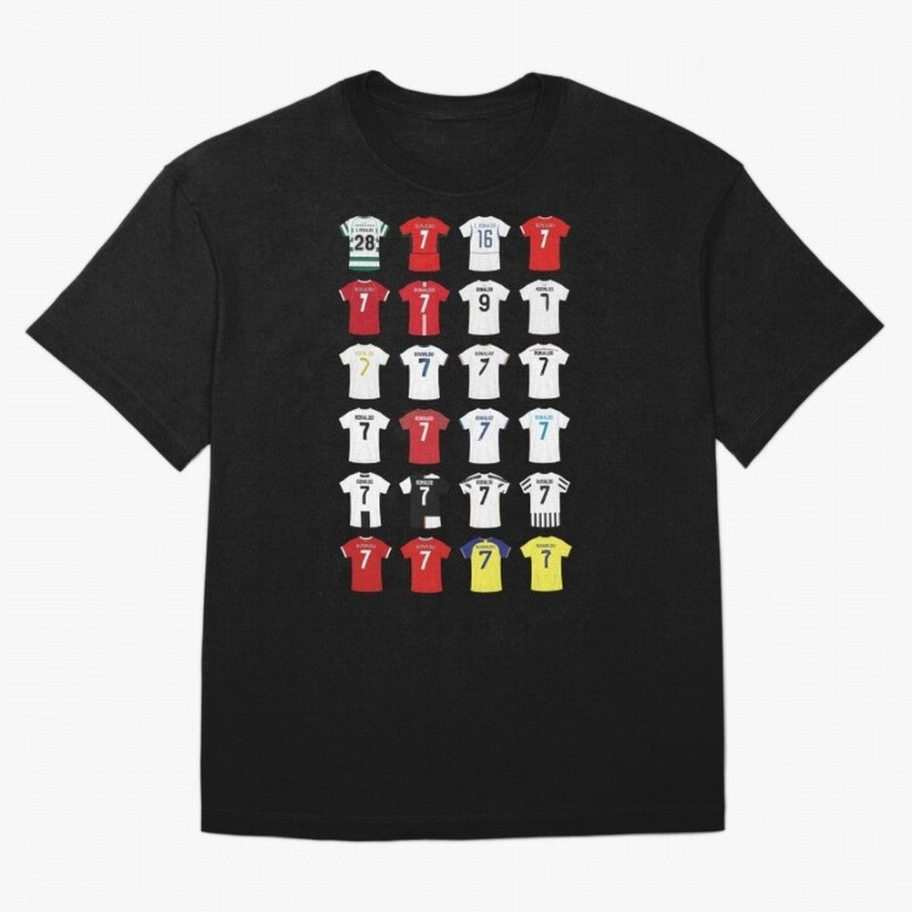 Cristiano Ronaldo Football Oversized T-Shirt Bring Global Tournament Vibes to Global Football Passion for FIFA World Cup 2026, Inspired by Messi and Cristiano Ronaldo, Brazil, Worldwide Fan Energy, Dramatic Goals, Stadium Lights and Championship