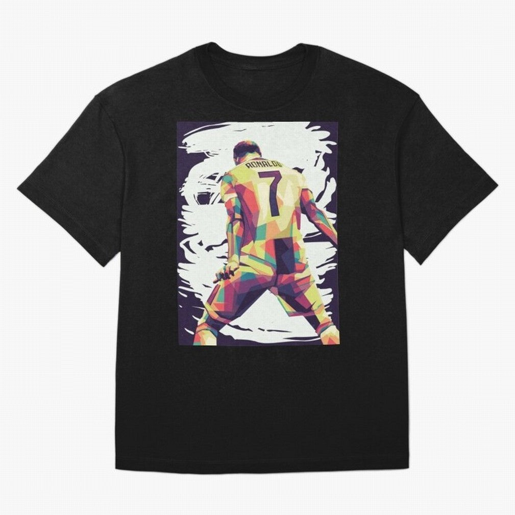 Cristiano Ronaldo Art cristiano ronaldo Oversized T-Shirt Keep the Legacy of FIFA World Cup 2026 Spirit, with England and Germany, Mbappe and Neymar, Stadium Chants, National Pride, Trophy Dreams and Unforgettable Football Memories; Perfect for