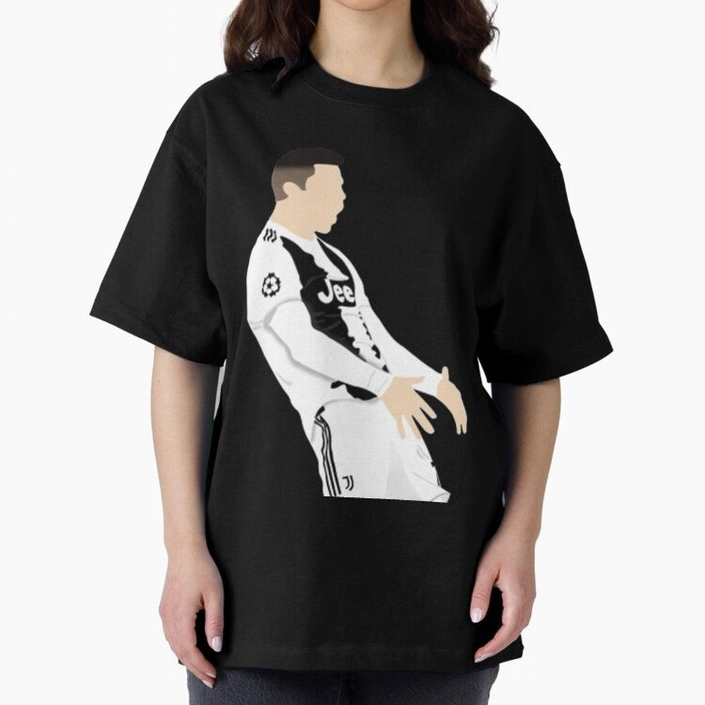Cristiano Ronaldo Cristiano Ronaldo cr7 Oversized T-Shirt Elevate FIFA World Cup 2026 Group Stage for Fans of Neymar, Haaland and Cristiano Ronaldo and Argentina and Brazil, Bringing Worldwide Fan Energy, Dramatic Goals, Stadium Lights and