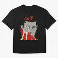 Cristiano Ronaldo Cristiano Ronaldo cr7 Oversized T-Shirt Celebrate the Magic of Global Football Passion for FIFA World Cup 2026 Group Stage, Centered on Neymar, Netherlands, Game Day Rituals, Football Legends, Country Pride and the Road to the