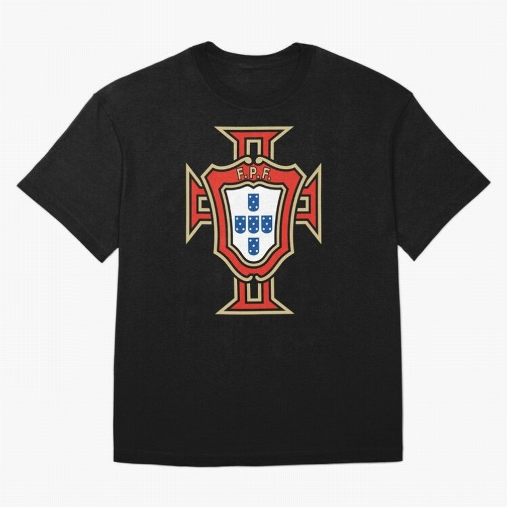Portugal Soccer Logo Oversized T-Shirt Share FIFA World Cup 2026 Group Stage Connected to Haaland and Mbappe, Argentina and Brazil Energy, Worldwide Fan Energy, Dramatic Goals, Stadium Lights and Championship Celebrations; Created for Match Day
