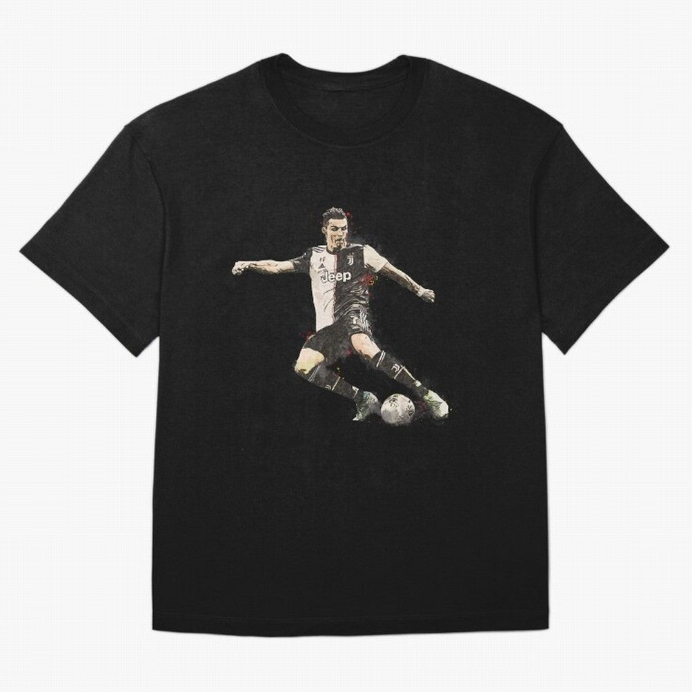 Cristiano Ronaldo Oversized T-Shirt Celebrate Supporters United by FIFA World Cup 2026 USA Canada Mexico for Fans of CR7 and England, France and Netherlands, Bringing Soccer Culture, Superstar Moments, National Team Dreams and Competitive Fire;