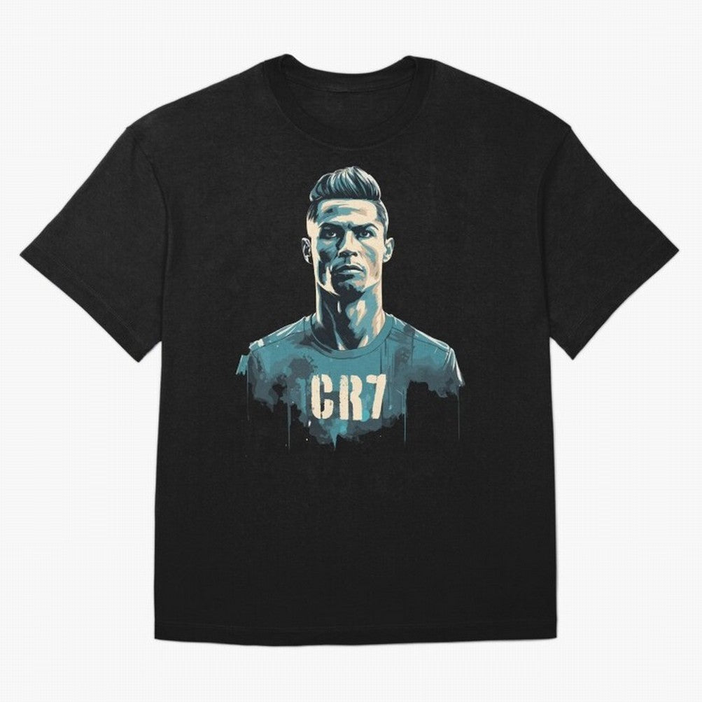 CR7 Oversized T-Shirt Carry the Colors and Pride of FIFA World Cup 2026 USA Canada Mexico for Fans of Mbappe and England and Germany, Bringing Football Passion, Legendary Performances, Festival Vibes and Supporter Community; Made for Collectors Who