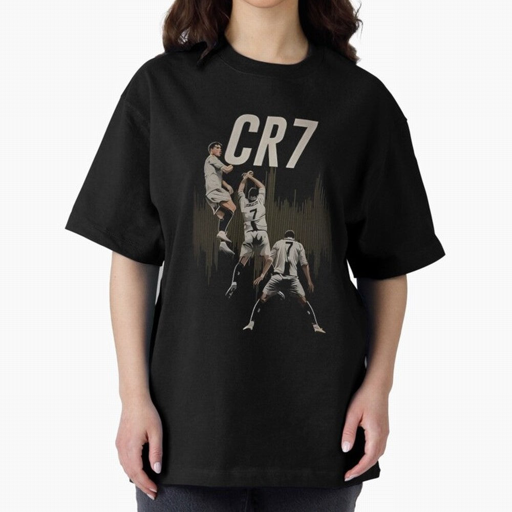 Cr7 Oversized T-Shirt Show Your Stadium Side during Global Football Passion for FIFA World Cup 2026 Group Stage, Filled with Messi, Neymar and Mbappe, Brazil, Football History, Final Match Energy, Crowd Noise and Once in a Lifetime Moments; Made