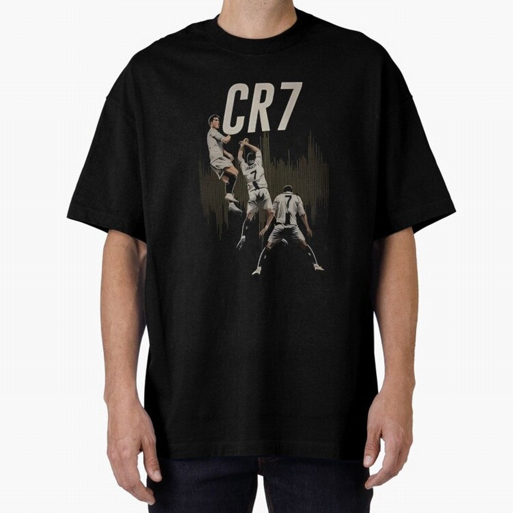 Cr7 Oversized T-Shirt Show Your Stadium Side during Global Football Passion for FIFA World Cup 2026 Group Stage, Filled with Messi, Neymar and Mbappe, Brazil, Football History, Final Match Energy, Crowd Noise and Once in a Lifetime Moments; Made