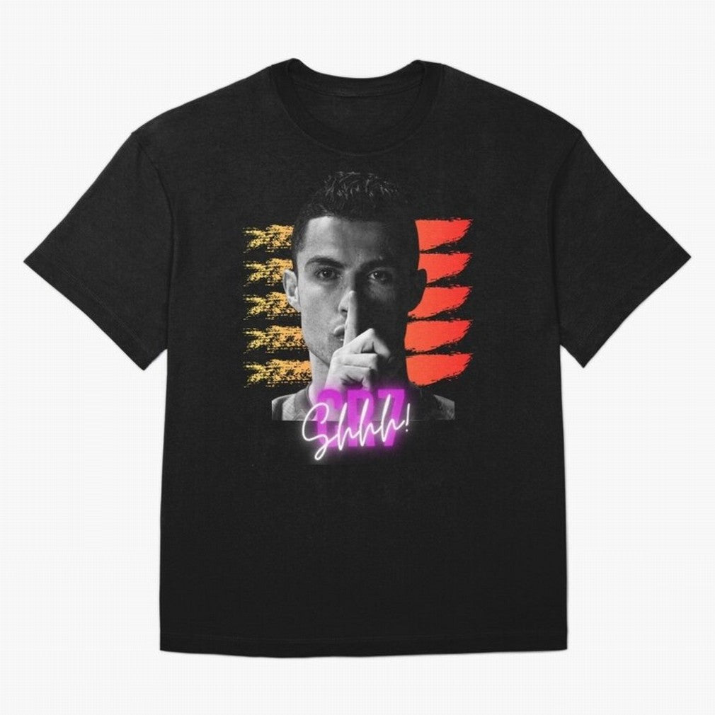 Cristiano Ronaldo cr7 Oversized T-Shirt Support FIFA World Cup 2026 Group Stage Filled with CR7, France and Portugal Energy, Football Festival Excitement, Trophy Ambitions, Country Rivalries and Star Player Buzz; Created for Match Day Parties,