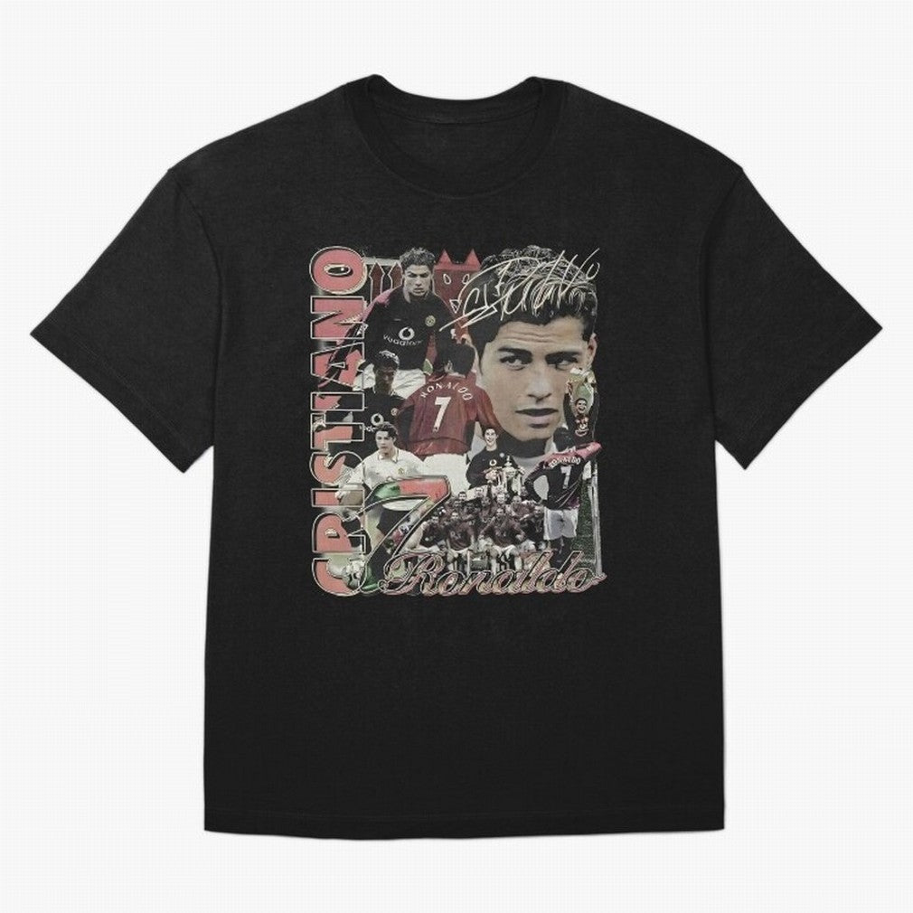 Limited Cristiano Ronaldo CR7 Vintage Oversized T-Shirt Bring Global Tournament Vibes to FIFA World Cup 2026 USA Canada Mexico Connected to Haaland, England, France and Netherlands Energy, Championship Spirit, Famous Goals, Roaring Crowds and
