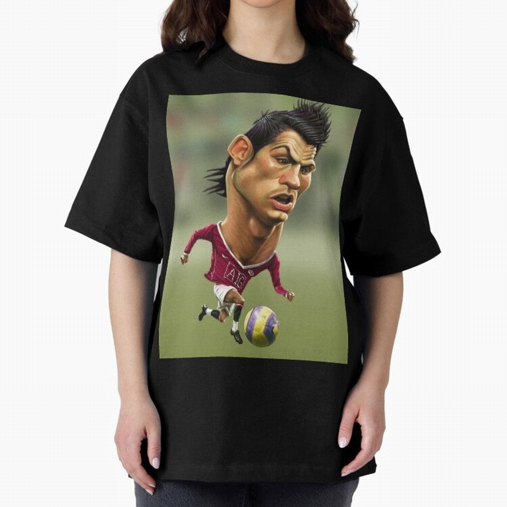 CR7 Cristiano Oversized T-Shirt Carry FIFA World Cup 2026 for Fans of Messi, CR7 and Mbappe and Germany, Bringing Sports Nostalgia, International Competition, Famous Players and Unforgettable Victories; Perfect for People Who Love Argentina,
