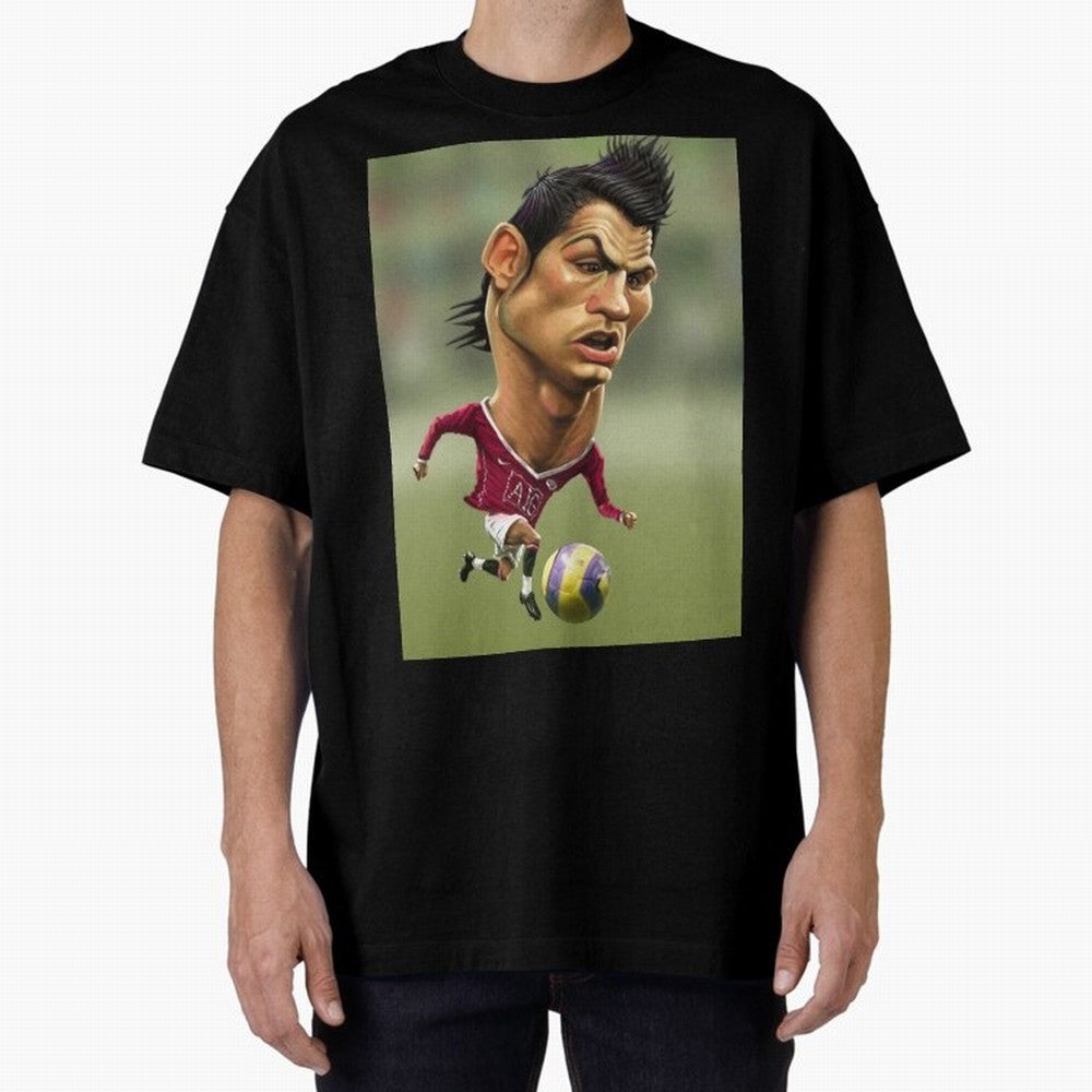 CR7 Cristiano Oversized T-Shirt Carry FIFA World Cup 2026 for Fans of Messi, CR7 and Mbappe and Germany, Bringing Sports Nostalgia, International Competition, Famous Players and Unforgettable Victories; Perfect for People Who Love Argentina,