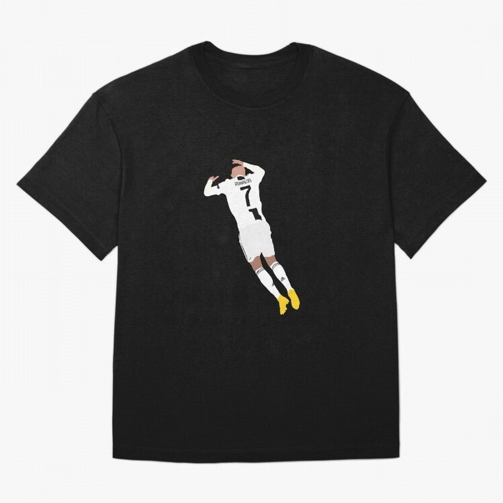 cristiano ronaldo goal celebration Oversized T-Shirt Live the Energy of Global Football Passion for FIFA World Cup 2026 Group Stage, Highlighting Cristiano Ronaldo, Brazil, Vintage Soccer Flavor, Modern Football Stars, National Flags and Final