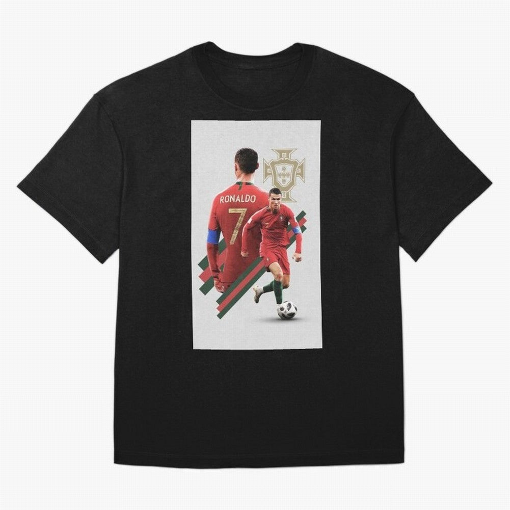 cr qatar Oversized T-Shirt Bring World Football Passion into Match Day Hype around FIFA World Cup 2026 USA Canada Mexico, CR7, Spain, Vintage Soccer Flavor, Modern Football Stars, National Flags and Final Night Emotion; Made for Die Hard