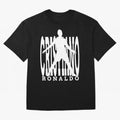 Cristiano Ronaldo - The Legend! Oversized T-Shirt Celebrate Unforgettable Nights in the FIFA World Cup 2026 USA Canada Mexico Journey through Messi, Neymar and Mbappe Highlights, England and Germany Pride, Football Festival Excitement, Trophy