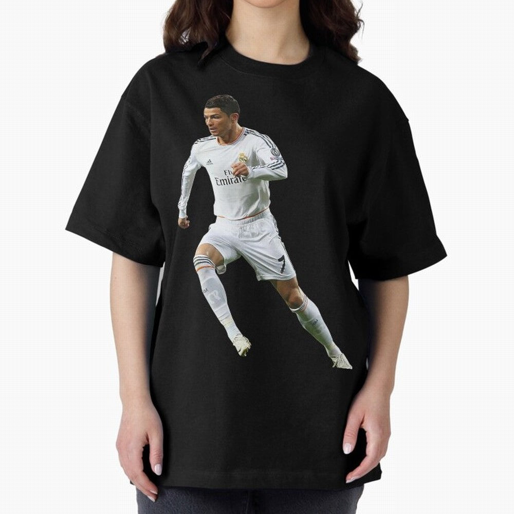 Cristiano Ronaldo Oversized T-Shirt Honor Football Greatness during FIFA World Cup 2026 USA Canada Mexico Made for Neymar, Haaland and Cristiano Ronaldo, Netherlands Energy, Tournament Hype, Historic Matchups, Family Viewing Parties and Global