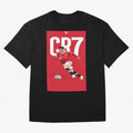 Cr7 Oversized T-Shirt Get Ready for Match Day Hype around FIFA World Cup 2026 Group Stage, Mbappe and Neymar, Spain, Vintage Soccer Flavor, Modern Football Stars, National Flags and Final Night Emotion; Perfect for Supporters Who Want Bold Football