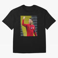 Cr7 | Cristiano Ronaldo | Portugal Oversized T-Shirt Capture Stadium Memories from Match Day Hype around FIFA World Cup 2026 Group Stage, Messi and Cristiano Ronaldo, England, France and Netherlands, Sports Nostalgia, International Competition,