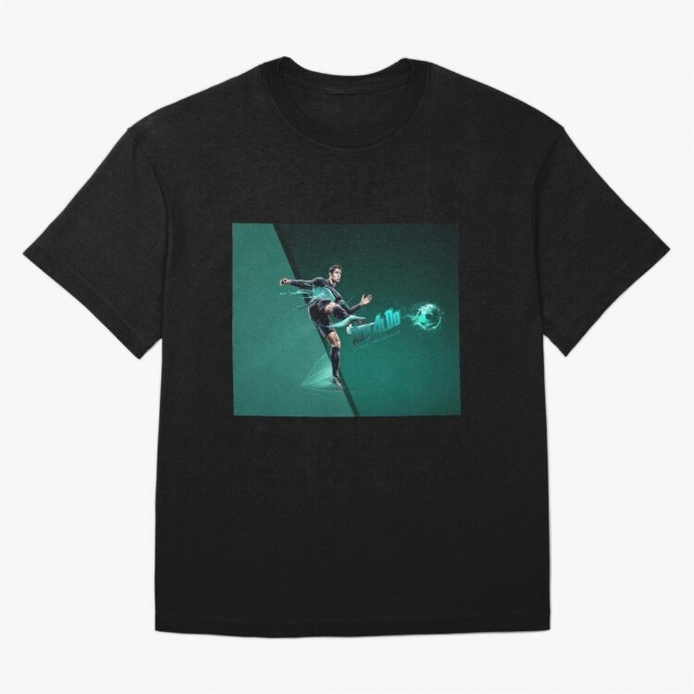 Cristiano Ronaldo #442 Oversized T-Shirt Honor Global Football Passion for FIFA World Cup 2026, Inspired by Messi and Cristiano Ronaldo, Portugal, Sports Nostalgia, International Competition, Famous Players and Unforgettable Victories; Perfect for