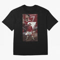 Cristiano Ronaldo Oversized T-Shirt Upgrade FIFA World Cup 2026 Inspired by Neymar, France and Portugal Energy, Vintage Soccer Flavor, Modern Football Stars, National Flags and Final Night Emotion; Great for Supporters Who Love Legendary Players,