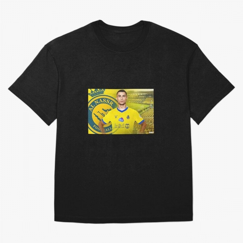AL NASSR CRISTIANO RONALDO Oversized T-Shirt Honor Match Day Hype around FIFA World Cup 2026 USA Canada Mexico, Messi, Argentina, Football Passion, Legendary Performances, Festival Vibes and Supporter Community; Great for Supporters Who Love