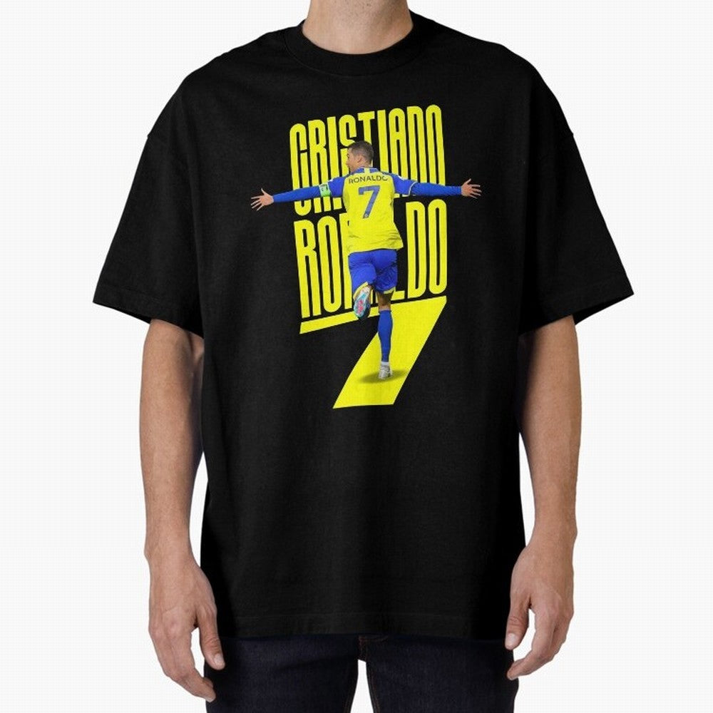 cristiano ronaldo 7 Oversized T-Shirt Stand Out with Spirit from the FIFA World Cup 2026 Journey through Neymar, Haaland and Cristiano Ronaldo Highlights, Argentina and Brazil Pride, Fan Favorite Moments, National Team Passion, Big Match Drama and