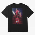 CR7 Art Wallpaper Ronaldo Posters Oversized T-Shirt Represent FIFA World Cup 2026 for Fans of Cristiano Ronaldo and Germany, Bringing Soccer Culture, Superstar Moments, National Team Dreams and Competitive Fire; Great for Watch Parties, Sports