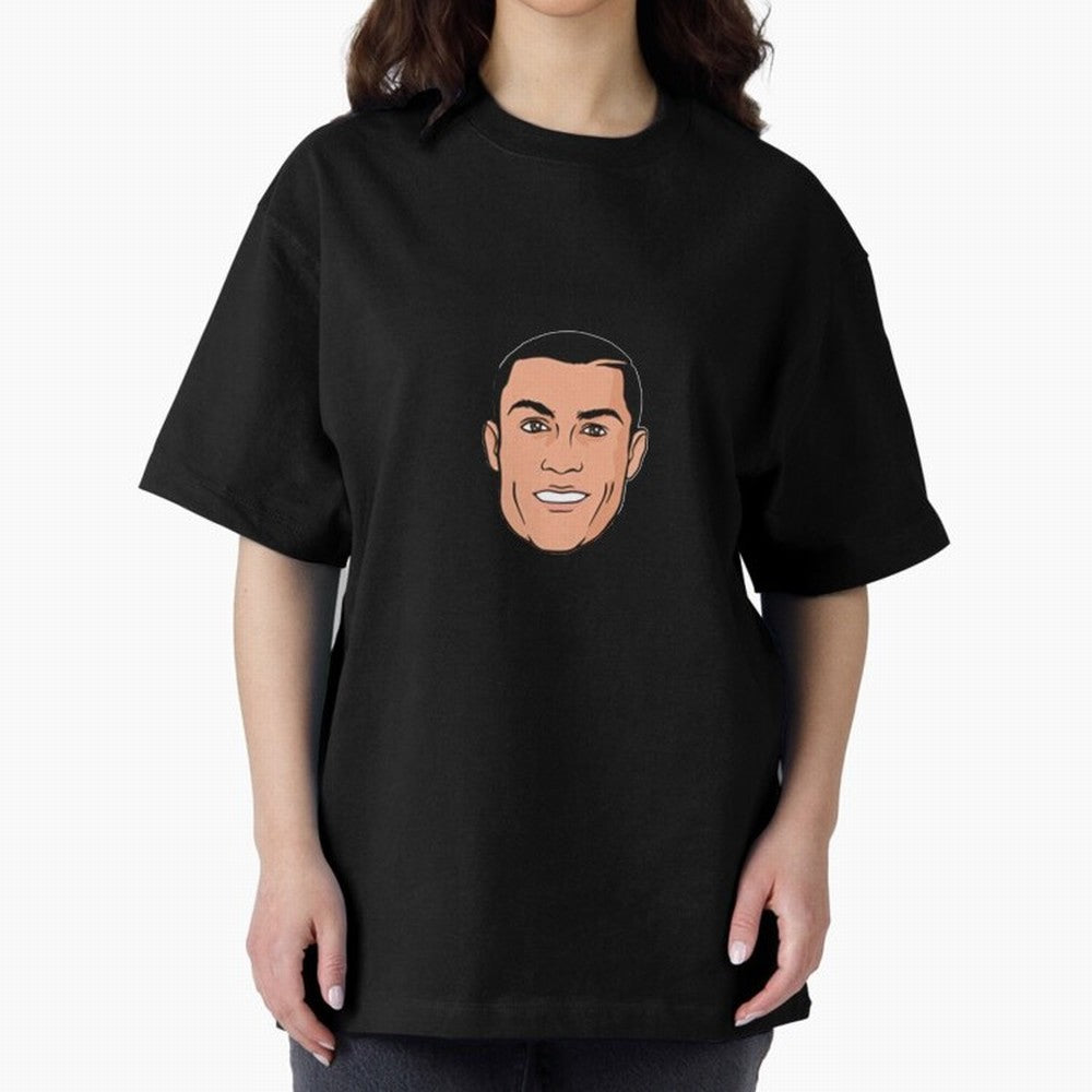 CR7 , Cristiano Ronaldo fan-art Oversized T-Shirt Represent Fans Who Live for Match Day Hype around FIFA World Cup 2026 Group Stage, Messi, Germany, Goal Celebration Energy, Supporter Heritage, Football Icons and Worldwide Tournament Joy; Perfect